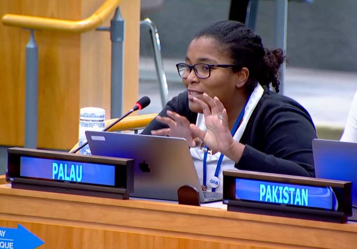 IISD_ENB's tweet photo. Delegates ended week one of #BBNJ Agreement #PrepCom2 addressing Secretariat arrangements, rules of procedure for the COP, reporting requirements, and potential guidance to @theGEF Council on its ninth replenishment
Read โก๏ธ https://t.co/duK0OIABzD
#ocean #SDG14 https://t.co/a4T69SVVnL