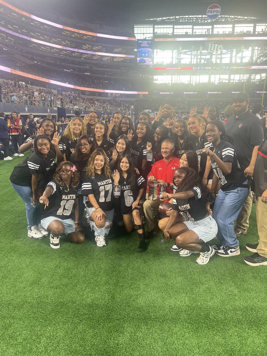 EricWhite1971's tweet photo. Congratulations Martin Flag football!  Thank you Dallas Cowboys! https://t.co/3WTeCyv1Zw