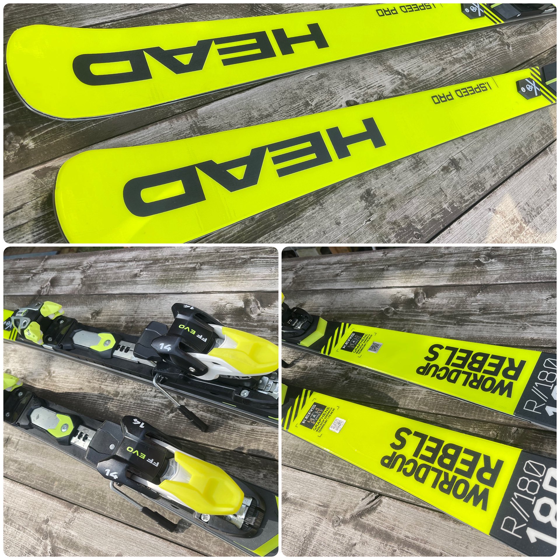 HEAD FF EVO 18X ヘッド スキー ビンディング HEAD EVO FF Rebel FIS +