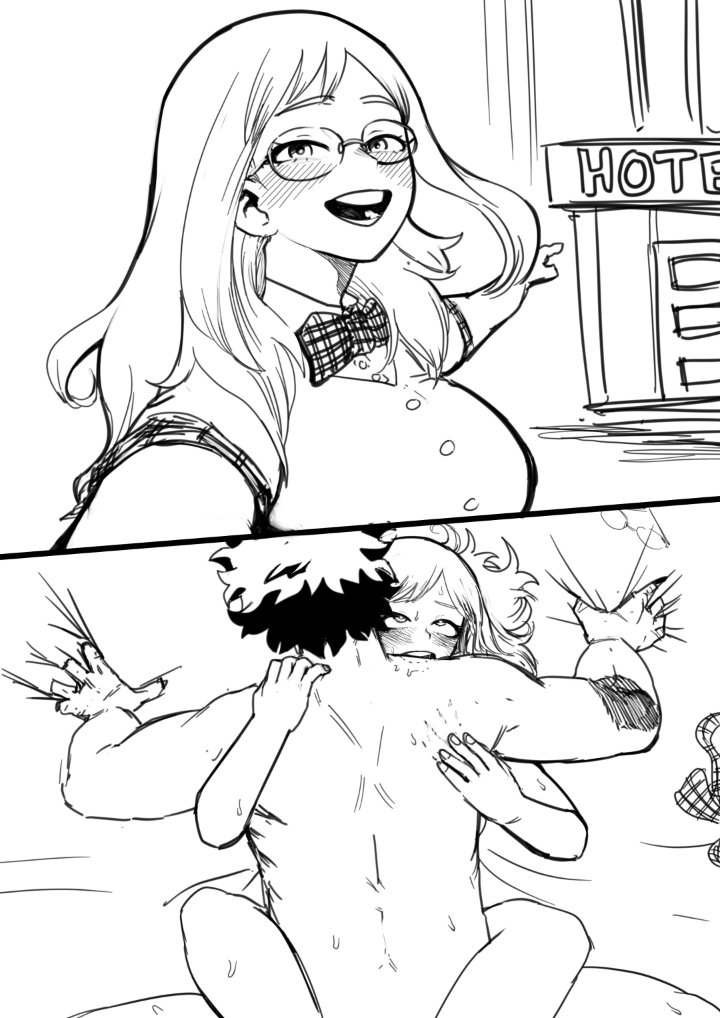 TatanPuh's tweet photo. Izuku x Melissa Shield Part 12 💚💖🥦🤓 ( cmon Izuku Let's Go To My Hotel Room~❤️
#Deku #IzukuMidoriya #Melissashield #myheroacademia #BMHA https://t.co/yQrxZC1yOp