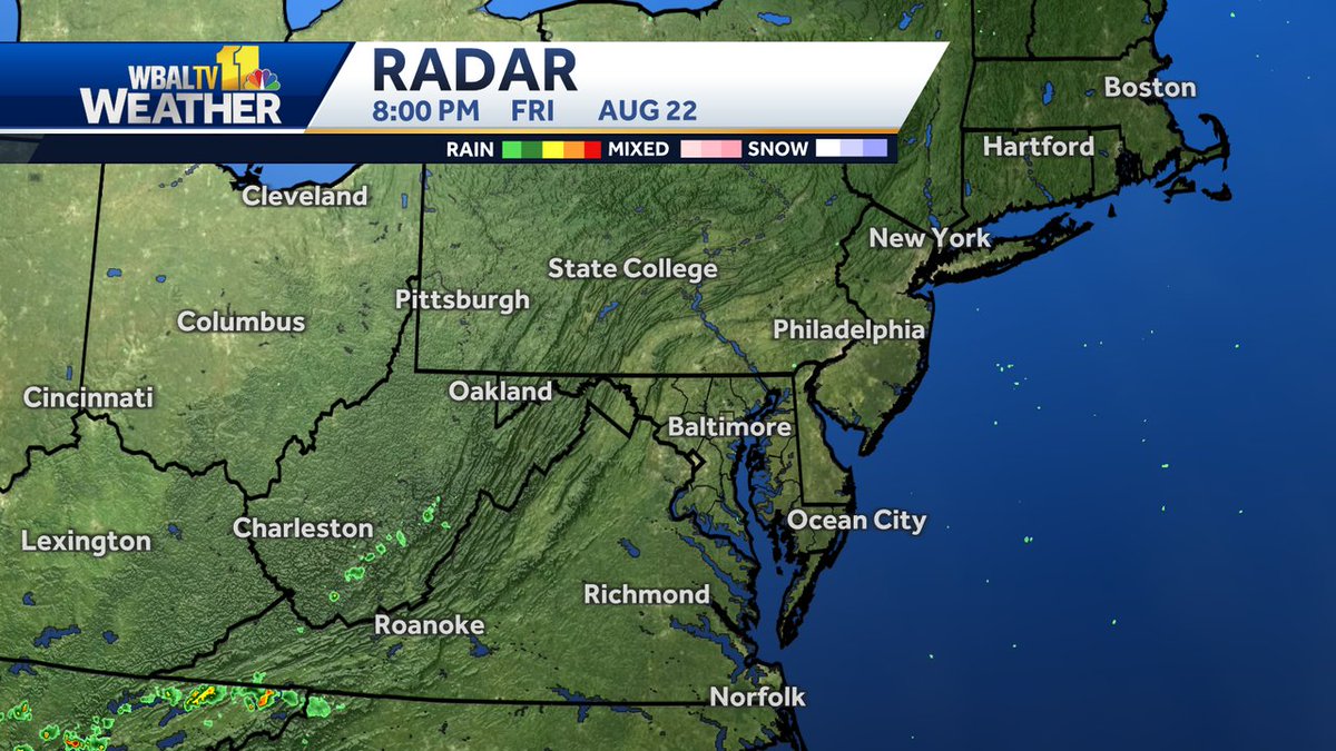 Here's a look at the Mid-Atlantic Radar map. #mdwx wbaltv.com/weather