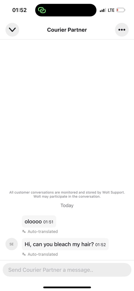 I love when the non english nor polish speakers deliver my food …
Like WTF dude is this message ?