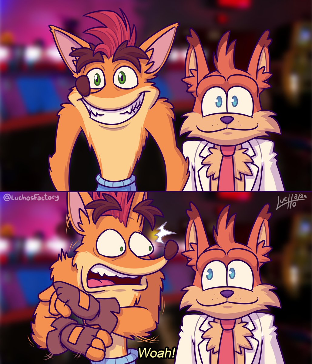 So... Bubsy is getting a brand new game.
It looks good, ngl.

#Bubsy #CrashBandicoot