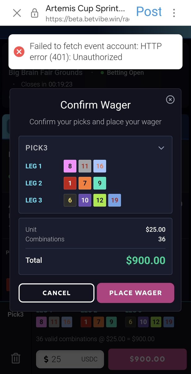 Can't place my bets for some reason but if you want to follow here are the winners #artemiscup <a href="/photofinishgame/">Photo Finish™ LIVE 🌹 🐎 Virtual Horse Racing</a>