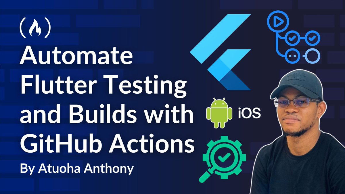 GitHub Actions is a CI/CD tool that's build directly into GitHub.

It lets you define workflows - sequences of steps triggered by events like pushing code or opening PRs.

In this guide, @atuohaa teaches you how to use it to automate Flutter testing and builds for Android and