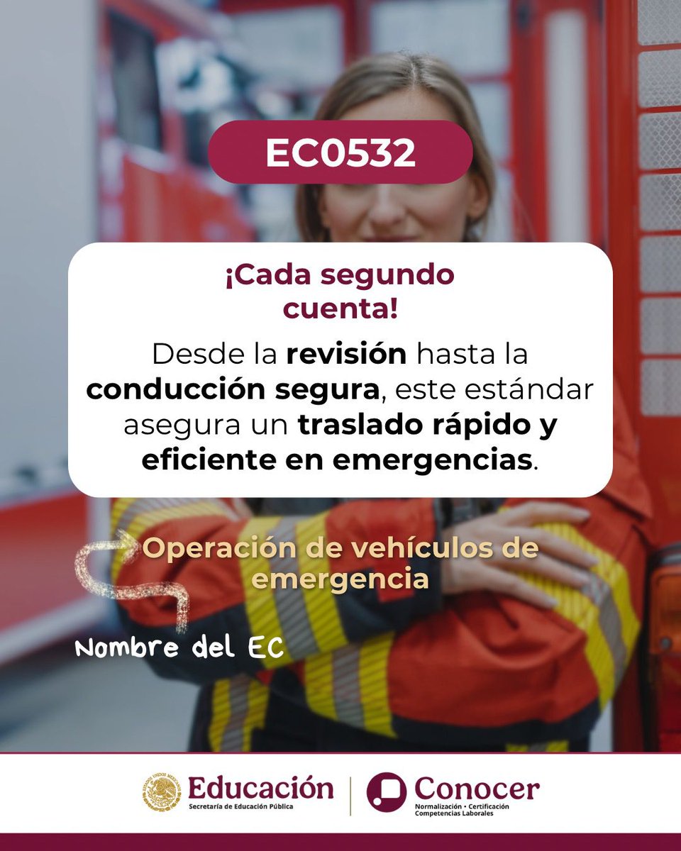 ConocerMx's tweet photo. ¿Sabías que en #ConocerMx contamos con certificaciones para bomberos? 🚒👨🏻🚒
Respaldan su preparación en incendios, rescates y emergencias, protegiendo lo más valioso: la vida 👩🏻🚒🙌🏻
#DíaDelBombero
#LoQueSabesVale
#TodosNosVamosAConocer https://t.co/WBwGyhgqSg