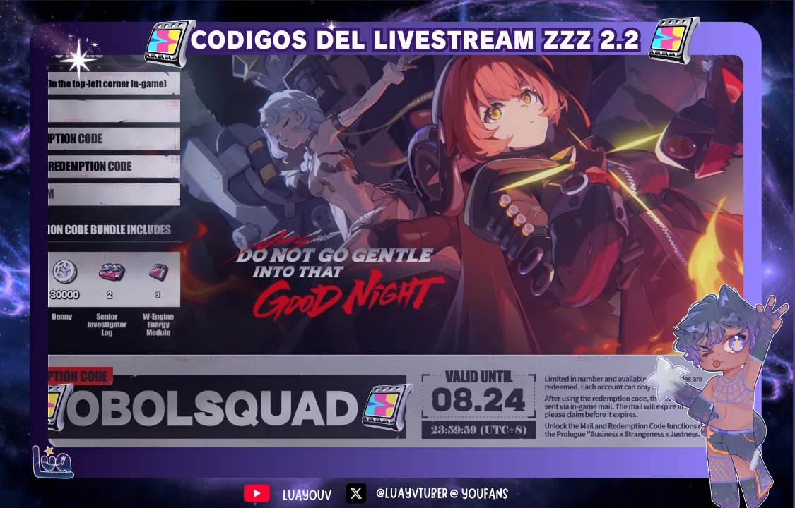 Y0UFANS's tweet photo. Codigoooooos polycromos polycromos polycromos!
π¦¦β€οΈ
OBOLSQUAD
#ZZZ #youfans #vtuber #luayouvt #COSM1CGP https://t.co/Oq93P4tpqc