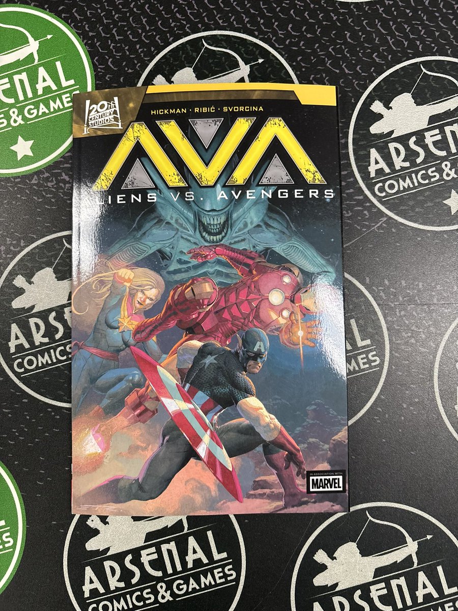 I’m really stoked about the graphic novel collection of Aliens Vs Avengers coming out the same time as Alien: Earth. Perfect synergy. Super great deal at $19.99 too! This mini-series was a PERFECT crossover!