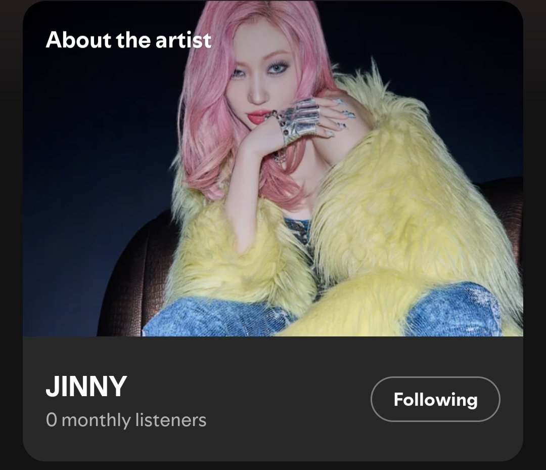 jinnyflow's tweet image. soloist jinny is finally a reality