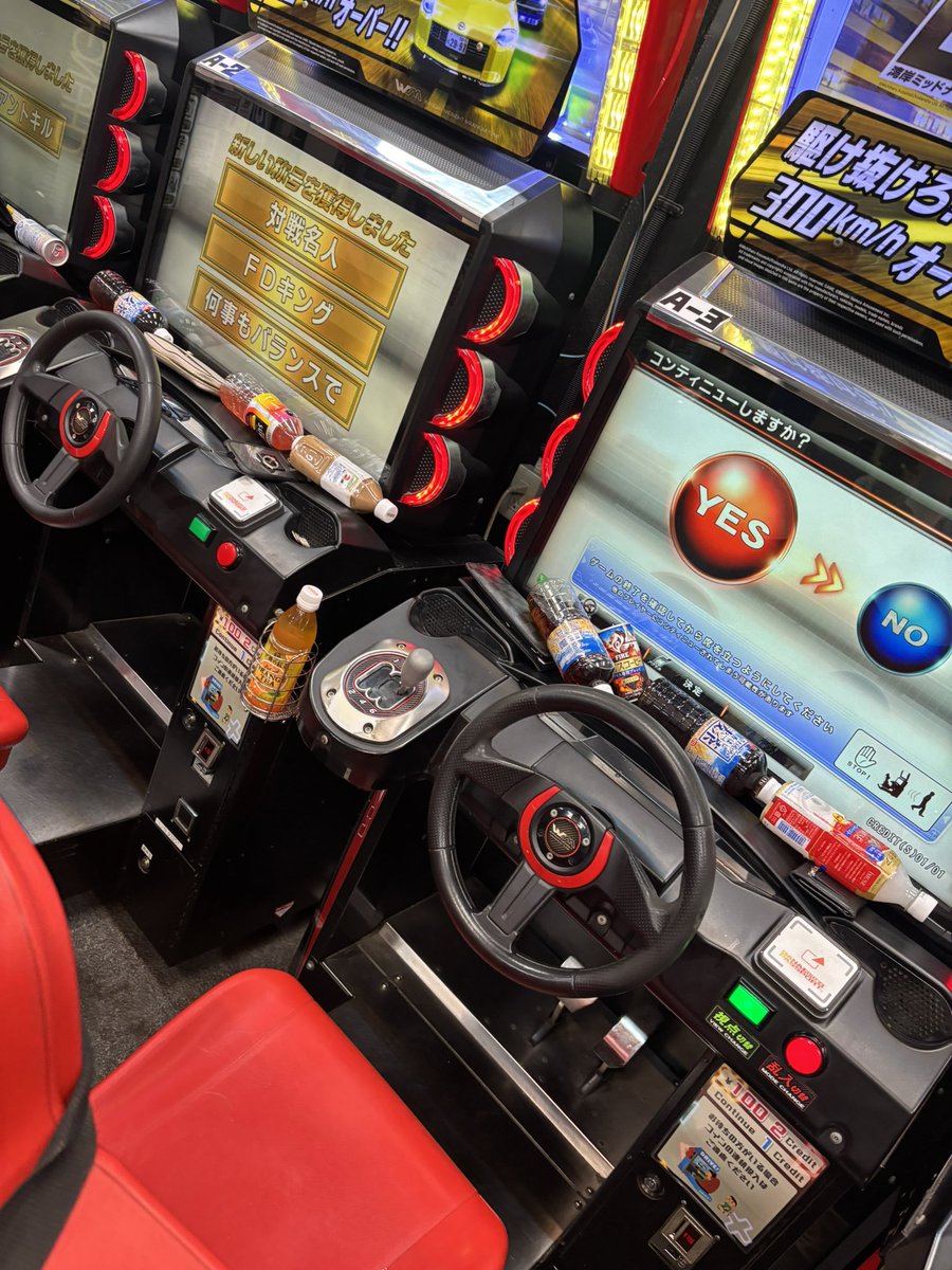 他のゲームセンターって汐留4位でも飲み物奢らなくて良いんだ、脳汁出なくない？