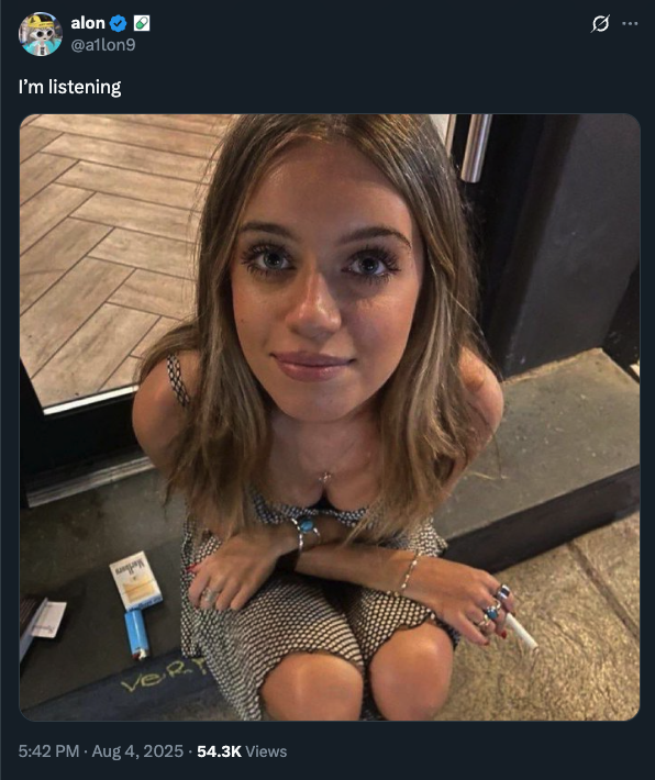 Claymation__'s tweet photo. For the Banner: idk if everyone else agrees but i think like a collage or something with all the posts that ppl have made with this girl might be a better banner. (the one you have is dope by the way but this might make ppl understand how viral she is)  @ninjapills https://t.co/DKx4BI4vrm
