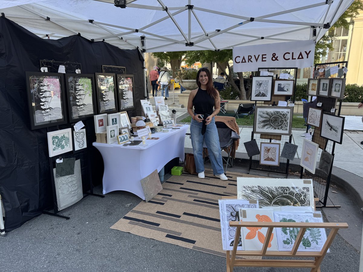 Moonlighting as assistant for my wife today 🧑‍🎨