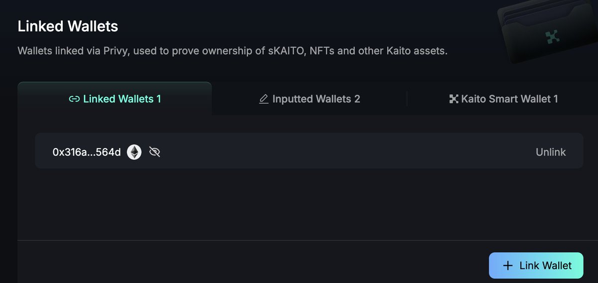 x.com/boundless_xyz/…
오.. <a href="/boundless_xyz/">Boundless</a> 티어는 "월렛" 기반이라고 합니다.
즉, 티어를 획득한 지갑을 Kaito에 "링크" 하면 그 주소를 기반으로 세일 보너스가 주어지는듯 합니다.
Kaito에 월렛 링크 안해두신 분들은 월요일 되기전에 후딱 해두셔야 하겠습니다!