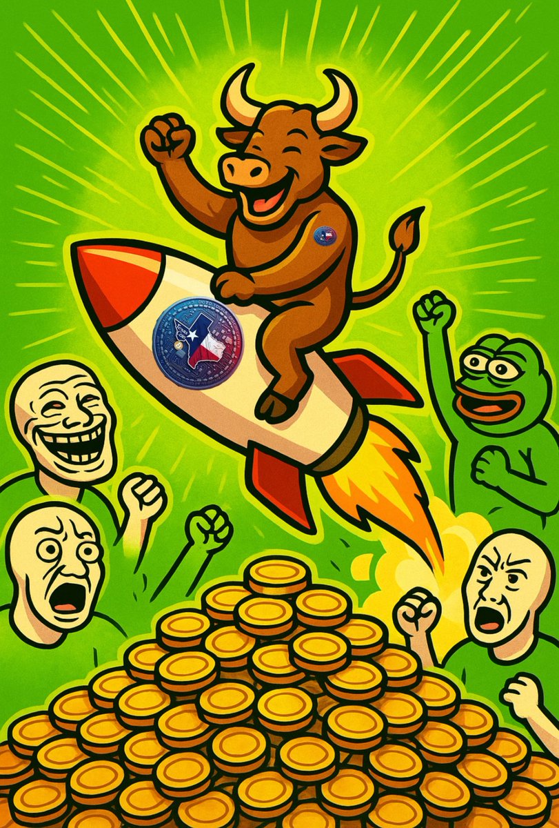 CryptoUSA_LLC's tweet photo. We don’t pump and dump! We elevate 🚀
Everything’s bigger in Texas! #Texas #CryptoCommunity #ThisIsTexas #TexasCoin 🤘 https://t.co/HHr6NjV9GS