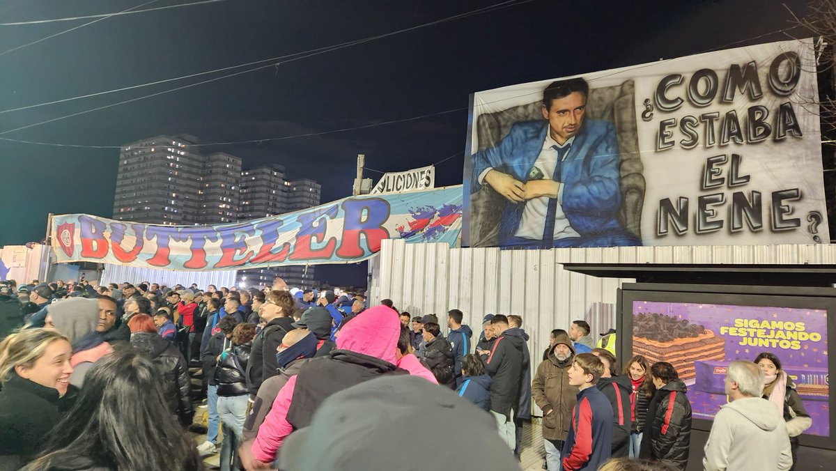 Dicen que es la hinchada más ingeniosa...