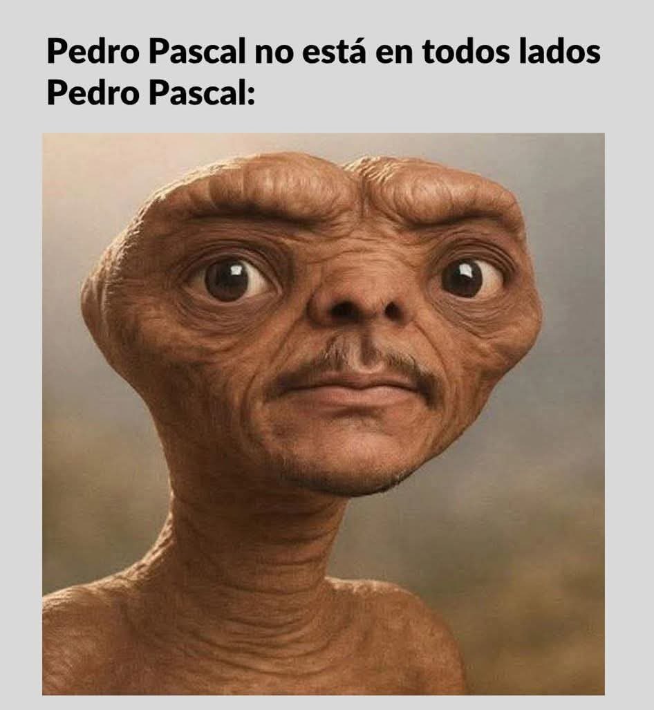 Lo mucho enfada. Ahí tienen al Dr. Simi, a los Derbez, a Pedro Pascal. ¡Suficiente! 🤪