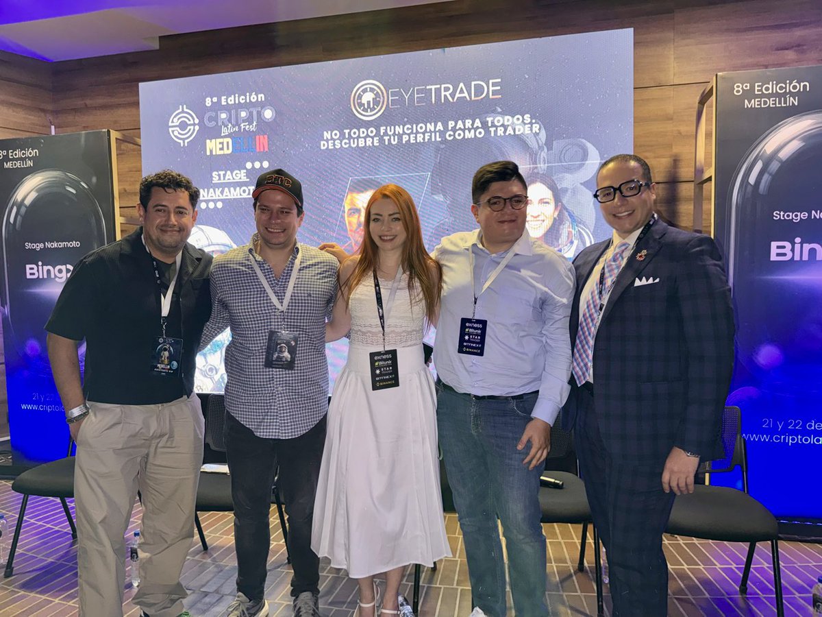 MariaFrancesMac's tweet image. Gracias @Criptolatinfest por la oportunidad de estar en el panel “Cripto sin límites, pero con reglas” 🙌 Grateful to all the amazing panelists who shared the stage with me to talk about these topics on regulation and the role of recruiting and contracting globally and in LATAM