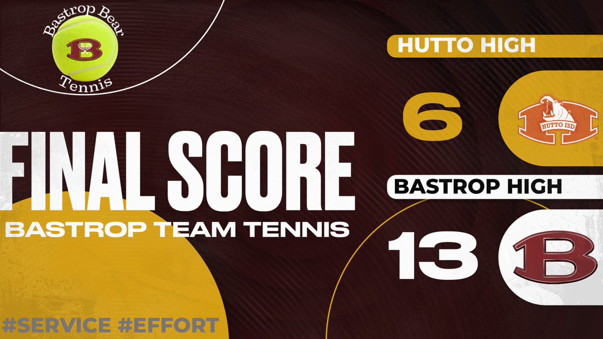 Bastrop High School Tennis tweet media
