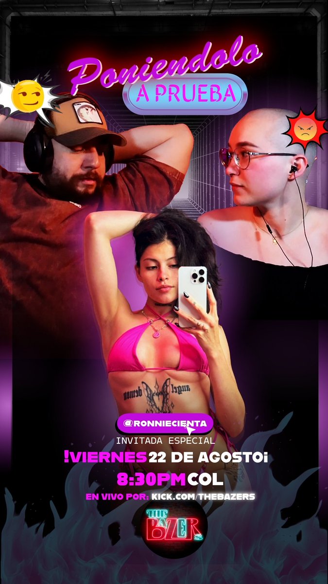Gott_Clips's tweet photo. Viernes de poner a prueba todo | Mis vales no se pierdan el stream de hoy, va a estar candente 🔥💯
@TheBazers
https://t.co/9H2hsYlWLn
#THEBAZERS #BZR #COMUNIDAD #Kick #kickespañol #streamer #stream #streaming #Barranquilla #Medellin #Colombia #streamhot #parejacuriosa https://t.co/5oj2fQaIdh