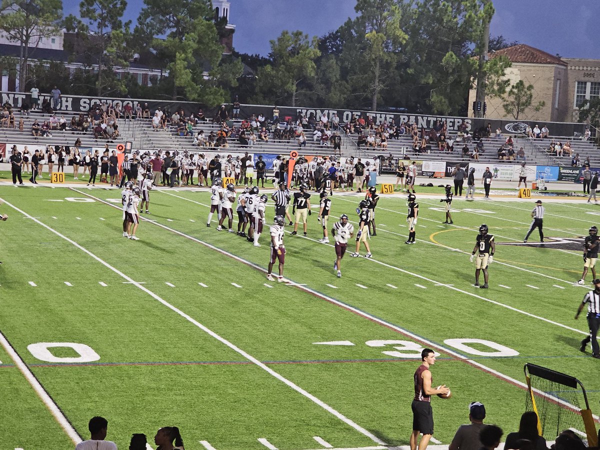 My first high school football game as one of the old guys in the stands