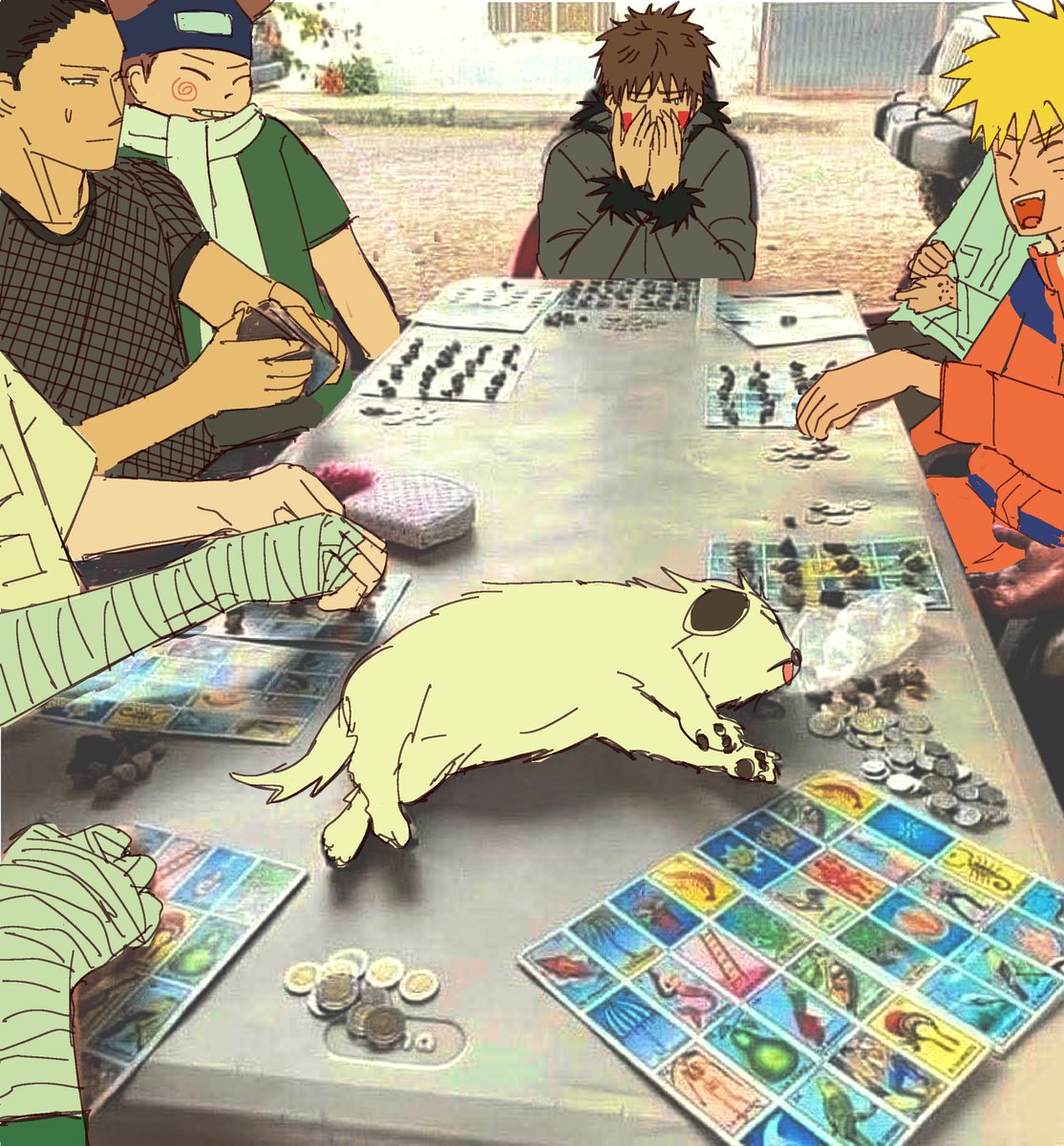 te prometo que en la siguiente ronda te recupero, akamaru