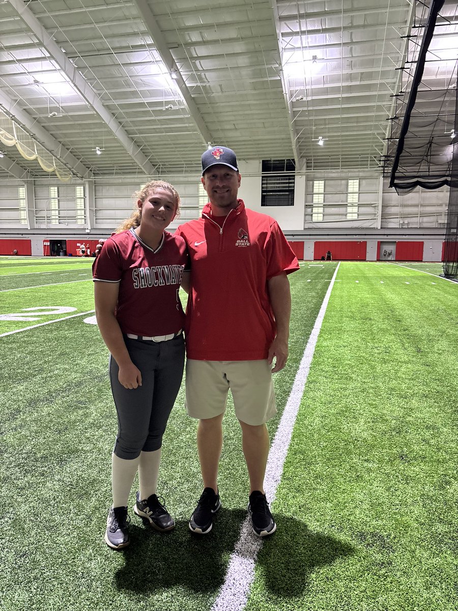Maggie Kern 2027 (@maggiek2027) on Twitter photo I had a great time today at the Ball State Hitting Clinic. I learned a lot of new drills that I’m excited to use. I can’t wait for the Elite Prospect Camp tomorrow! <a href="/BallStateSB/">Ball State Softball</a> <a href="/CoachPena_BSU/">Helen Peña</a> <a href="/CoachBurns17/">Matt Burns</a> <a href="/ShockwavesSB/">Indiana Shockwaves</a> I had a great time today at the Ball State Hitting Clinic. I learned a lot of new drills that I’m excited to use. I can’t wait for the Elite Prospect Camp tomorrow! <a href="/BallStateSB/">Ball State Softball</a> <a href="/CoachPena_BSU/">Helen Peña</a> <a href="/CoachBurns17/">Matt Burns</a> <a href="/ShockwavesSB/">Indiana Shockwaves</a>