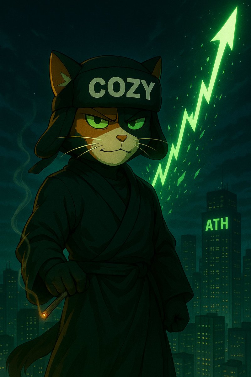 very close to ath are you $cozy yet? 📈