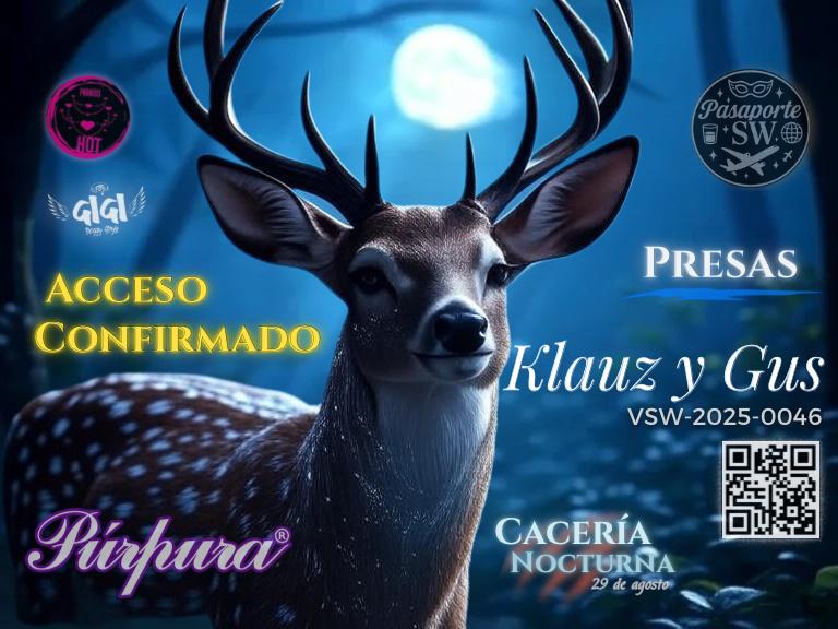 Ya listos para el 29 de agosto en PURPURA
