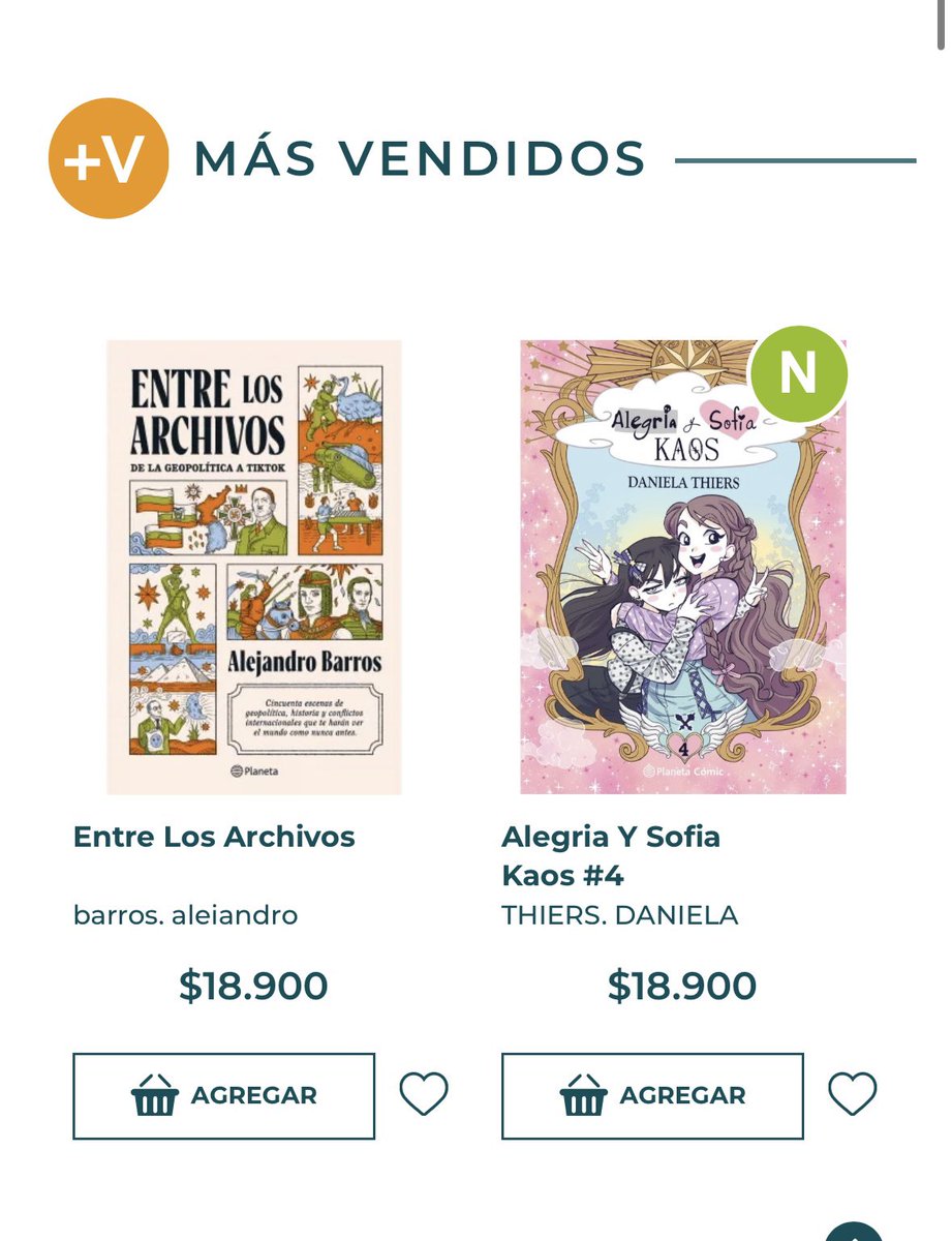Daniela_Thiers's tweet photo. Mi nuevo libro está en los más vendidos de Antártica 😭💖 https://t.co/UOM8VXU1oD