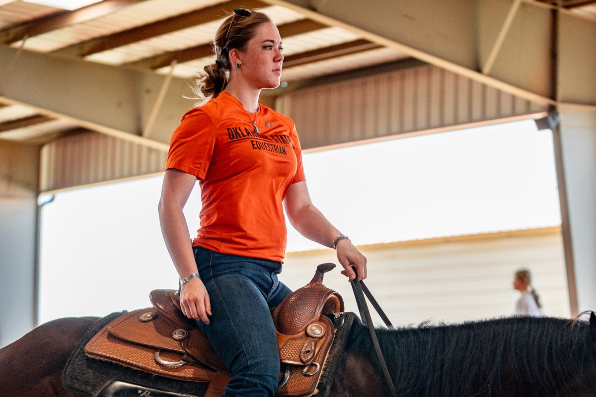 OSUAthletics's tweet photo. Congratulations to Lydia Bell for winning The Cowgirl Loyal &amp; True Award 🤠 https://t.co/WLfmtQ2rUh