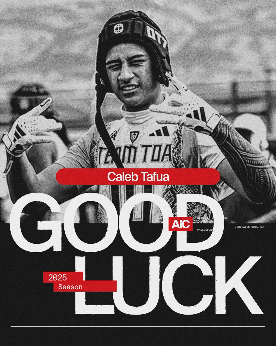 Good luck to our high school tribe kicking off their season tonight🏈

<a href="/_OscarriosQB/">Oscar Rios</a> 
<a href="/James_BigTank/">James “TANK” Carrington</a> 
<a href="/j_wii_/">Joshua Holland II</a> 
<a href="/CTafua7/">Caleb Tafua</a> 

🏟️