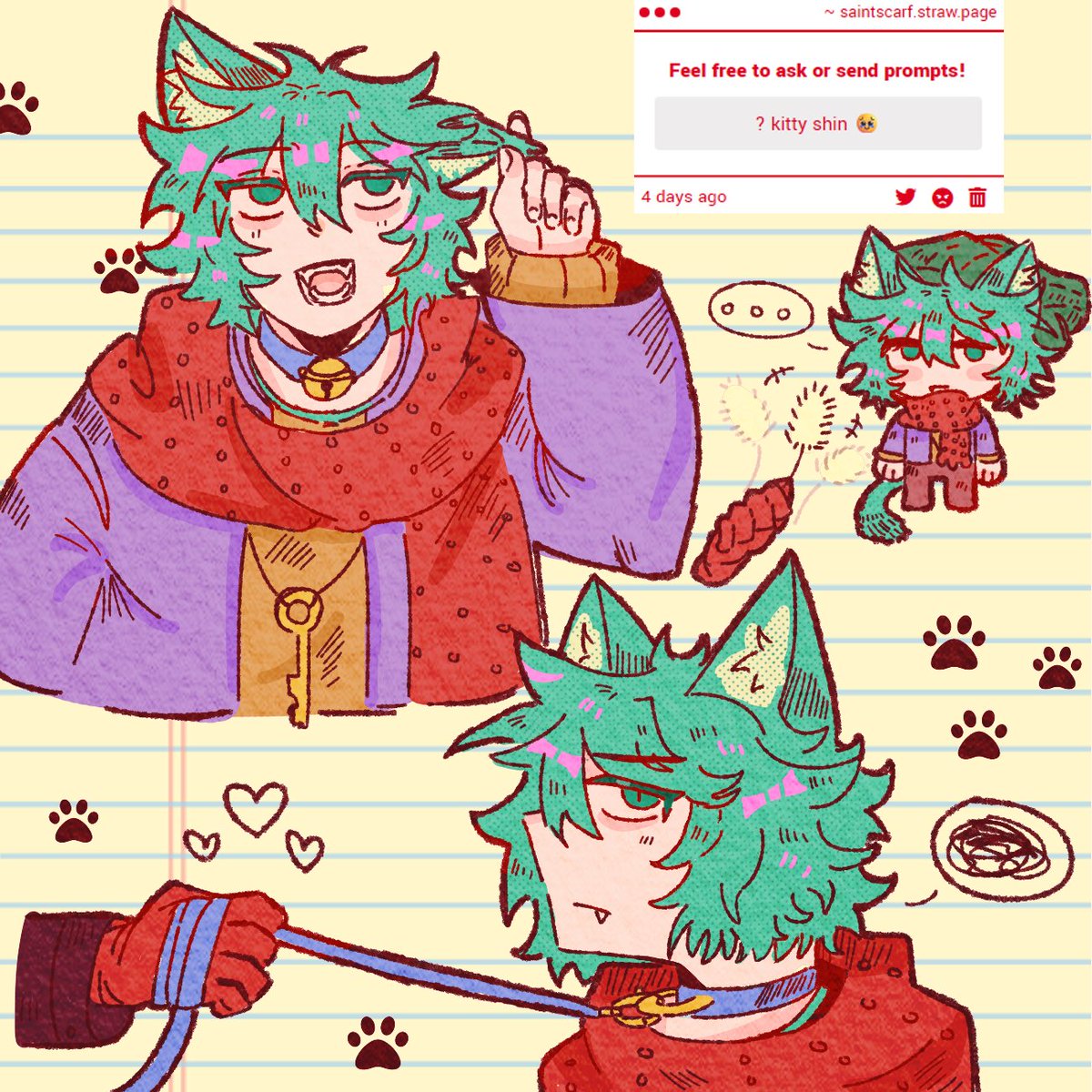 saintscarf's tweet photo. 20+ years old man. ( 🐱🧣)

#キミガシネ #yttd https://t.co/CLkSQJo45j