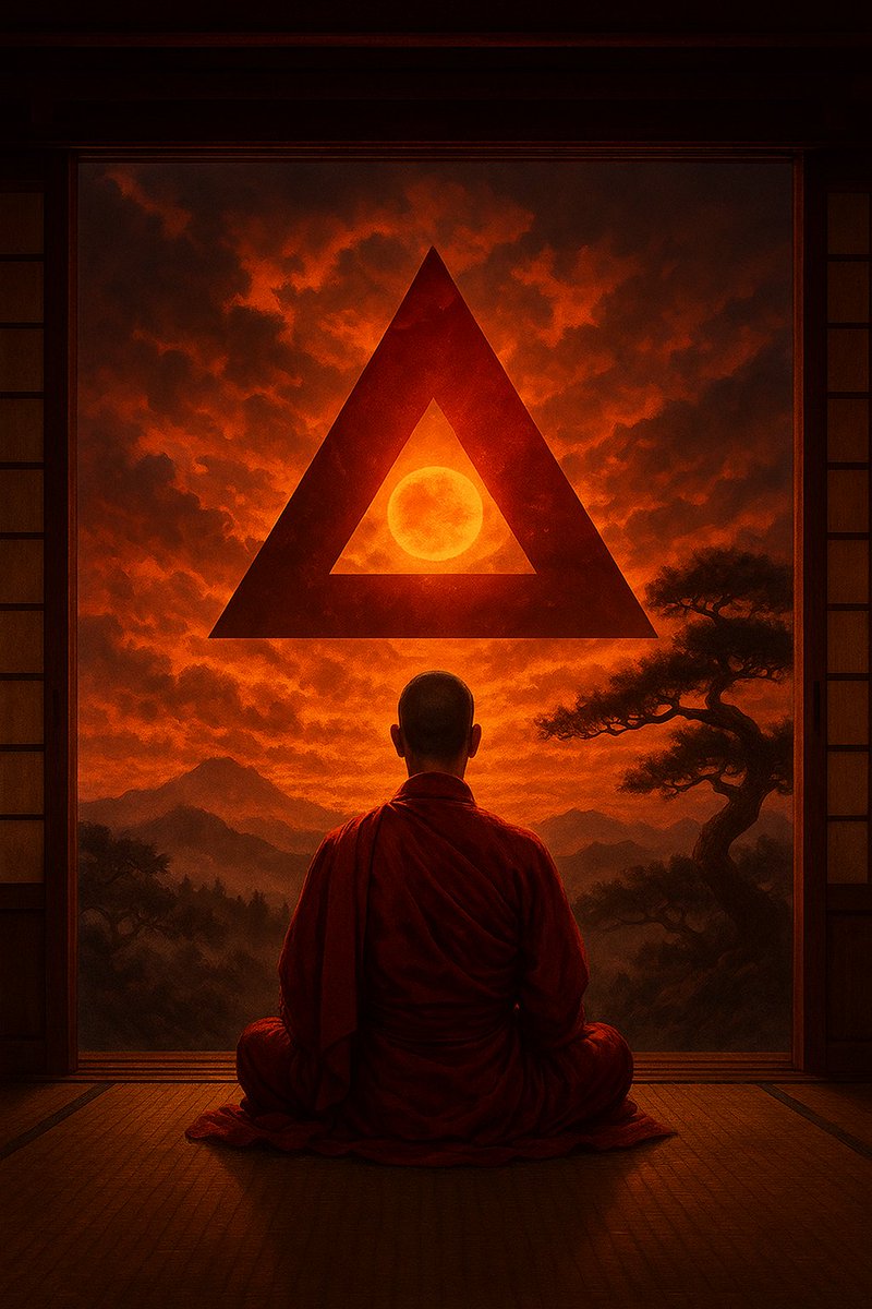 aqio885's tweet photo. 🔺 In silence, the fire waits.
Patience is the trial,
and through shadow — light.
The path is 777.
#777 #Toadgod #Patience #Lore #Toadgang https://t.co/stczTLsbIE