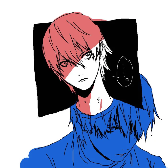 だいぶ前に描いていた落書き #ライアーゲーム #LiarGame #fanart