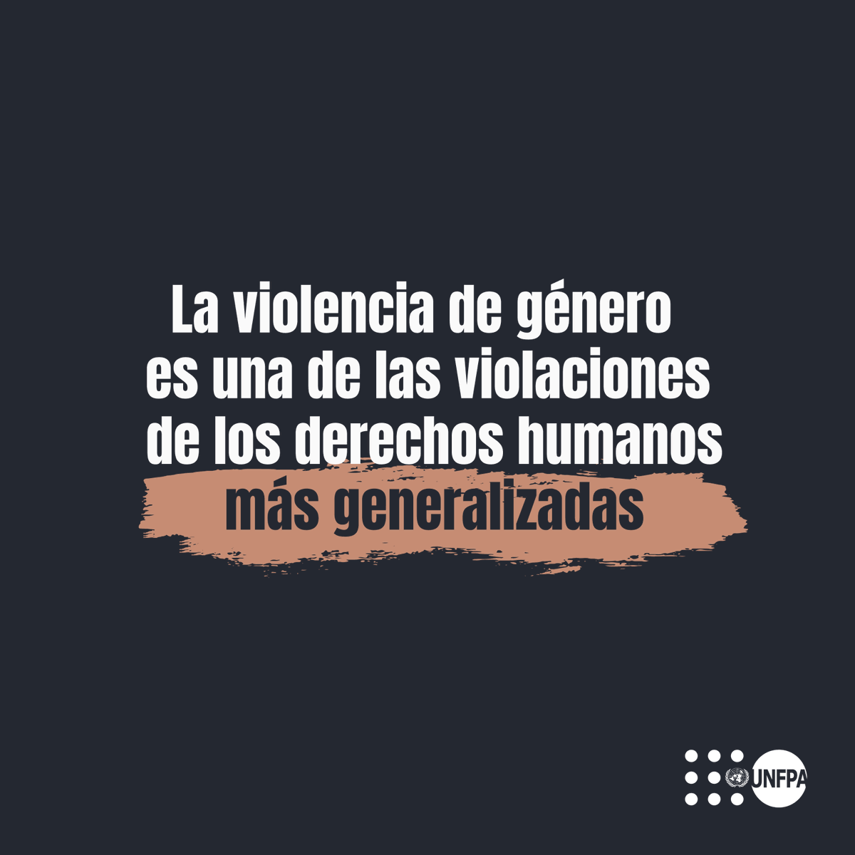 Naciones Unidas (@onu_es) on Twitter photo La violencia de género no conoce fronteras.
Es una de las violaciones de derechos humanos más extendidas en el mundo.
Las sobrevivientes necesitan protección, apoyo y justicia.
Dale🔁 para alzar la voz contra la violencia de género
Mira cómo <a href="/unfpa_lac/">Fondo de Población de las Naciones Unidas</a> trabaja para erradicarla: La violencia de género no conoce fronteras.
Es una de las violaciones de derechos humanos más extendidas en el mundo.
Las sobrevivientes necesitan protección, apoyo y justicia.
Dale🔁 para alzar la voz contra la violencia de género
Mira cómo <a href="/unfpa_lac/">Fondo de Población de las Naciones Unidas</a> trabaja para erradicarla: