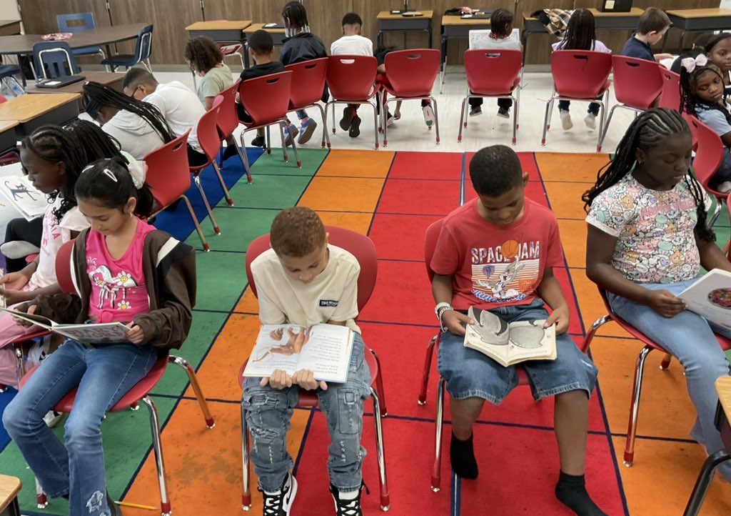 Michael D. Jackson, M.Ed (@educator_92) on Twitter photo When the music stops, the reading begins for my 4th-grade <a href="/Anderson_AISD/">Anderson Academy</a> Astros. Literature Musical Chairs, where every seat begins a new adventure, and every adventure adds to our #AldineStory.
#SlamDunkForSuccess When the music stops, the reading begins for my 4th-grade <a href="/Anderson_AISD/">Anderson Academy</a> Astros. Literature Musical Chairs, where every seat begins a new adventure, and every adventure adds to our #AldineStory.
#SlamDunkForSuccess