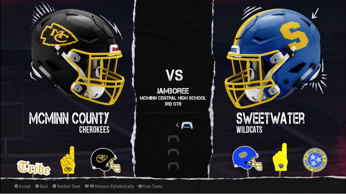 Catch the Cats at the jamboree tonight at  McMinn Central in the 3rd QTR!