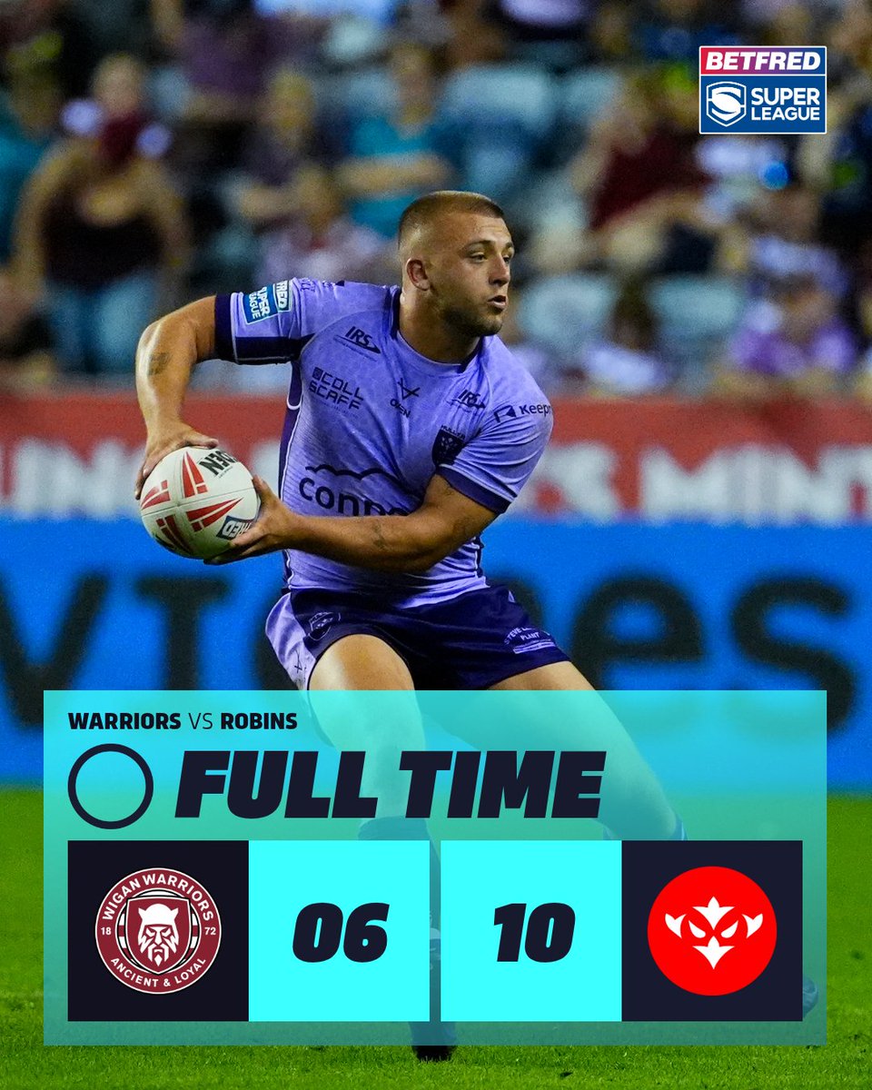 Betfred Super League (@superleague) on Twitter photo A HUGE Robins victory 🐦
#SuperLeague A HUGE Robins victory 🐦
#SuperLeague