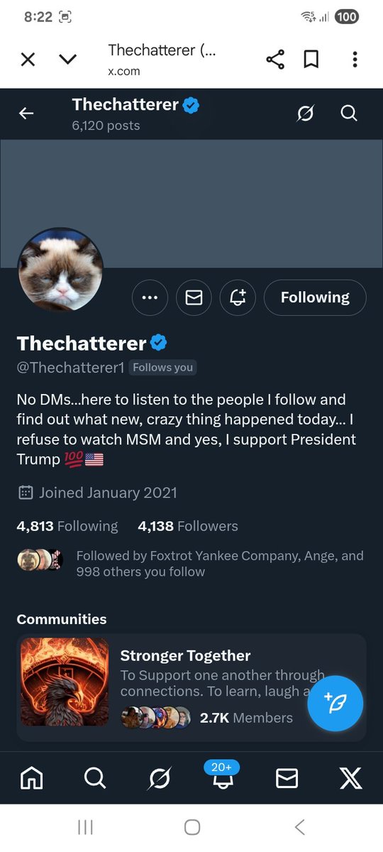 KJW (@hawkesbay69) on Twitter photo Can we get these patriots some more friends
please give
<a href="/KarenNicho66008/">Karen Nicholson</a>
<a href="/Thechatterer1/">Thechatterer</a>
a F&R ๐ช๐ซถ๐๐ฅ๐ฏ๐บ๐ธ Can we get these patriots some more friends
please give
<a href="/KarenNicho66008/">Karen Nicholson</a>
<a href="/Thechatterer1/">Thechatterer</a>
a F&R ๐ช๐ซถ๐๐ฅ๐ฏ๐บ๐ธ