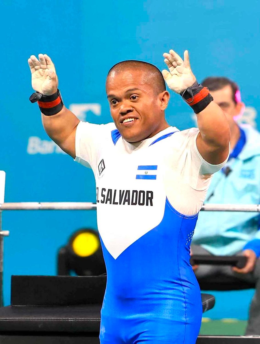 ¡Aceituno, campeón de la Santiago 2025 Parapan American Cup!

#Parapowerlifting | Herbert Aceituno, paratleta del Programa Esfuerzo y Gloria, cumplió con el objetivo de darle otra alegría a El Salvador al conquistar la medalla de oro en la categoría -59 kilogramos de la Santiago