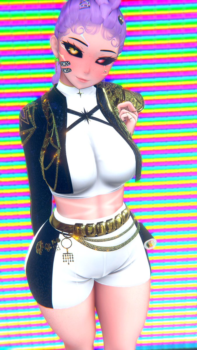 Been loving my OC's Rumi cosplay. Let's share the Kimbap together, yeah?

#KPOPDEMONHUNTERS