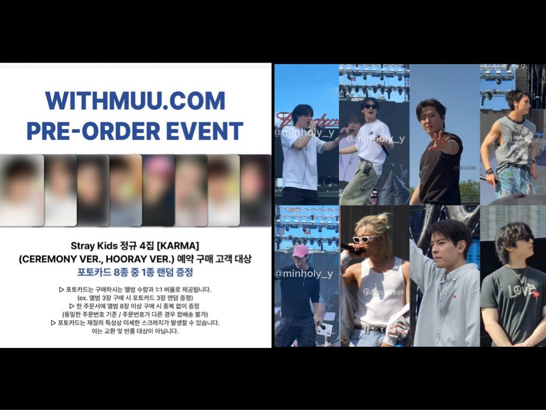 Skz karma withmuu only pob go

 304₺

•✅️minho
•✅️changbin
•✅️jisung

- gom benim
-doldurmaya yönelik ve changbinle claim öncelikli
- @/zeycollects aracılığıyla alıyoruz

🔸️ #skzsatis #skzmarkettr #skzpcsatis