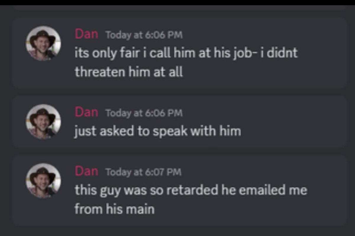 rude_end67's tweet photo. @bambi13334 @LuisM6153 Here he is using his company “redact. dev” to dox and harass somebody doesn’t like openly bragging about it on discord https://t.co/npEqaKN82e
