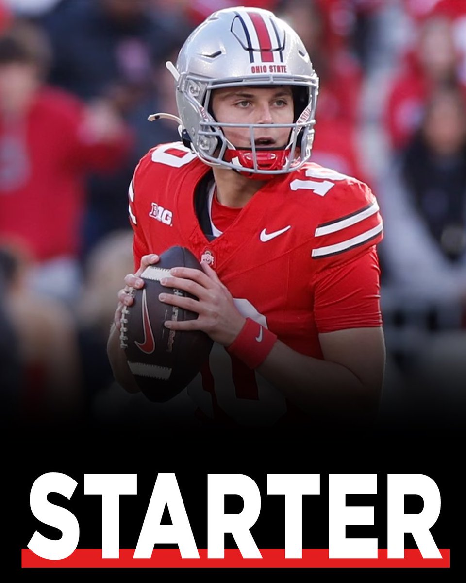 BREAKING NEWS: Julian Sayin will be named Ohio State’s starter for Week 1 against Texas (Sources)