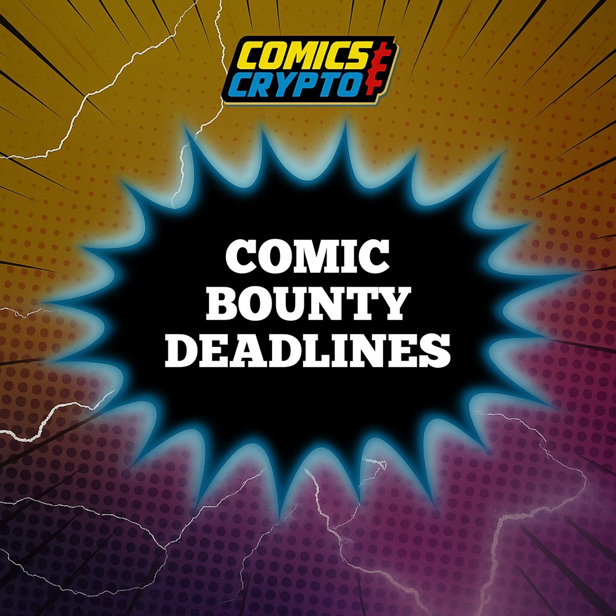 Comics & Crypto (@comicsandcrypto) on Twitter photo 🚨 COMIC BOUNTY DEADLINES 🚨
Moving forward, all of our <a href="/veve_official/">VeVe | Digital Collectibles</a> comic bounties will now expire after 30 days from the initial drop, matching VeVe’s burning system.
If you mint a bounty, you’ll have 30 days (from drop date) to contact us and claim your reward before it’s 🚨 COMIC BOUNTY DEADLINES 🚨
Moving forward, all of our <a href="/veve_official/">VeVe | Digital Collectibles</a> comic bounties will now expire after 30 days from the initial drop, matching VeVe’s burning system.
If you mint a bounty, you’ll have 30 days (from drop date) to contact us and claim your reward before it’s
