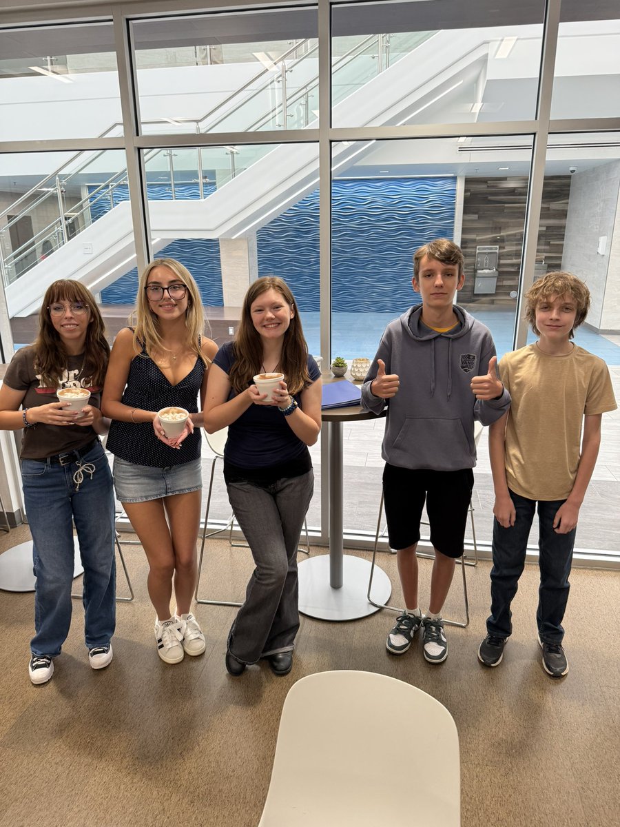 Brushing up on our recipe reading skills with some homemade hot chocolate!   <a href="/RHHS_Culinary/">Rock Hill HS Culinary Arts</a> <a href="/RockHillHS/">Rock Hill High School</a> <a href="/prosperCTE/">Prosper CTE</a>