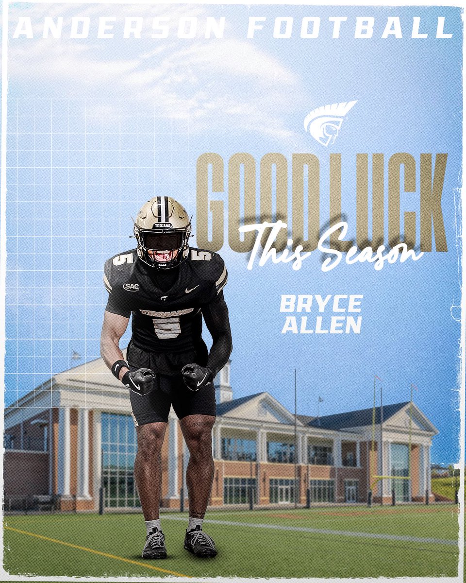 Bryce Allen (@bryceallen1_) on Twitter photo Appreciate the Love! <a href="/AUTrojansFB/">Anderson Trojans Football</a> <a href="/malikchevry/">Malik Chevry</a> Appreciate the Love! <a href="/AUTrojansFB/">Anderson Trojans Football</a> <a href="/malikchevry/">Malik Chevry</a>