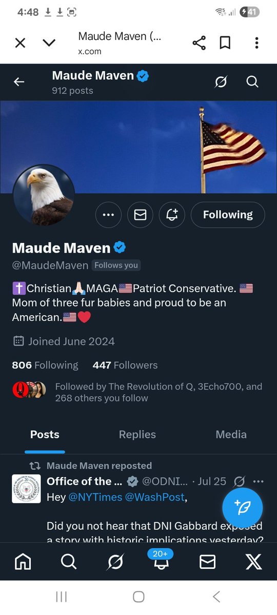 KJW (@hawkesbay69) on Twitter photo Smaller accounts matter
Can we get <a href="/MaudeMaven/">Maude Maven</a> some new friends, please F&R they will FB ๐ช๐ซถ๐๐ฅ๐ฅ๐ฏ๐บ๐ธ Smaller accounts matter
Can we get <a href="/MaudeMaven/">Maude Maven</a> some new friends, please F&R they will FB ๐ช๐ซถ๐๐ฅ๐ฅ๐ฏ๐บ๐ธ