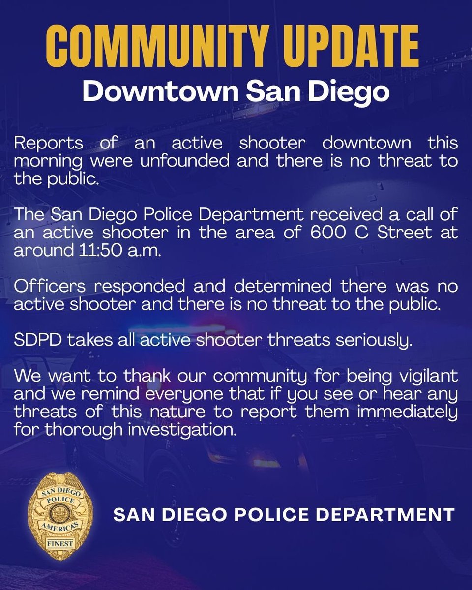 San Diego Police Department (@sandiegopd) on Twitter photo 