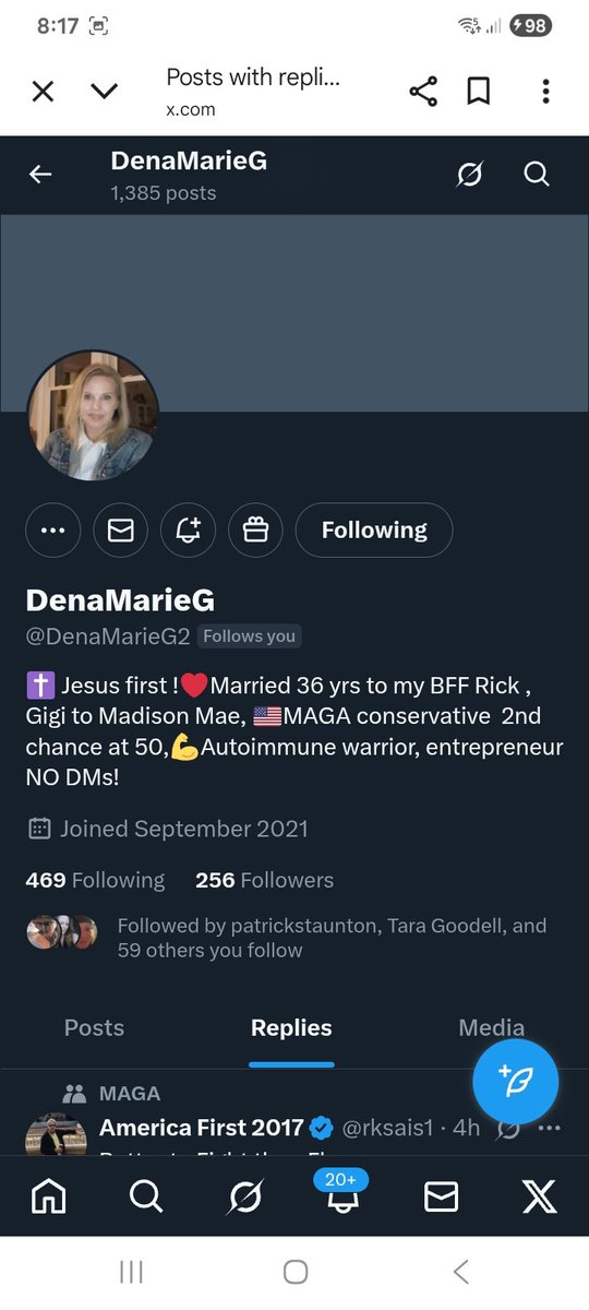 KJW (@hawkesbay69) on Twitter photo Smaller accounts matter
This account is looking to meet more people to connect with, please give <a href="/DenaMarieG2/">DenaMarieG</a> a F&R to help her grow ๐ช๐ซถ๐ฅ๐ฏ๐บ๐ธ Smaller accounts matter
This account is looking to meet more people to connect with, please give <a href="/DenaMarieG2/">DenaMarieG</a> a F&R to help her grow ๐ช๐ซถ๐ฅ๐ฏ๐บ๐ธ